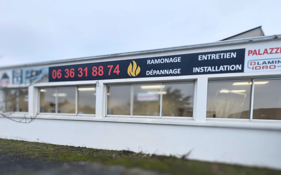 Ouverture d&rsquo;un magasin de ramonage et vente de poêles à bois et à granulés à Vieillevigne